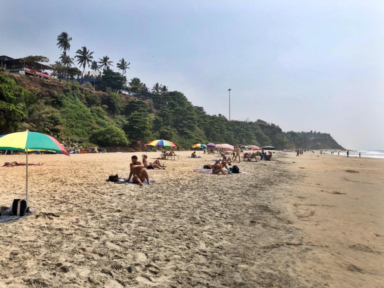 The Villa Varkala Bagian luar foto